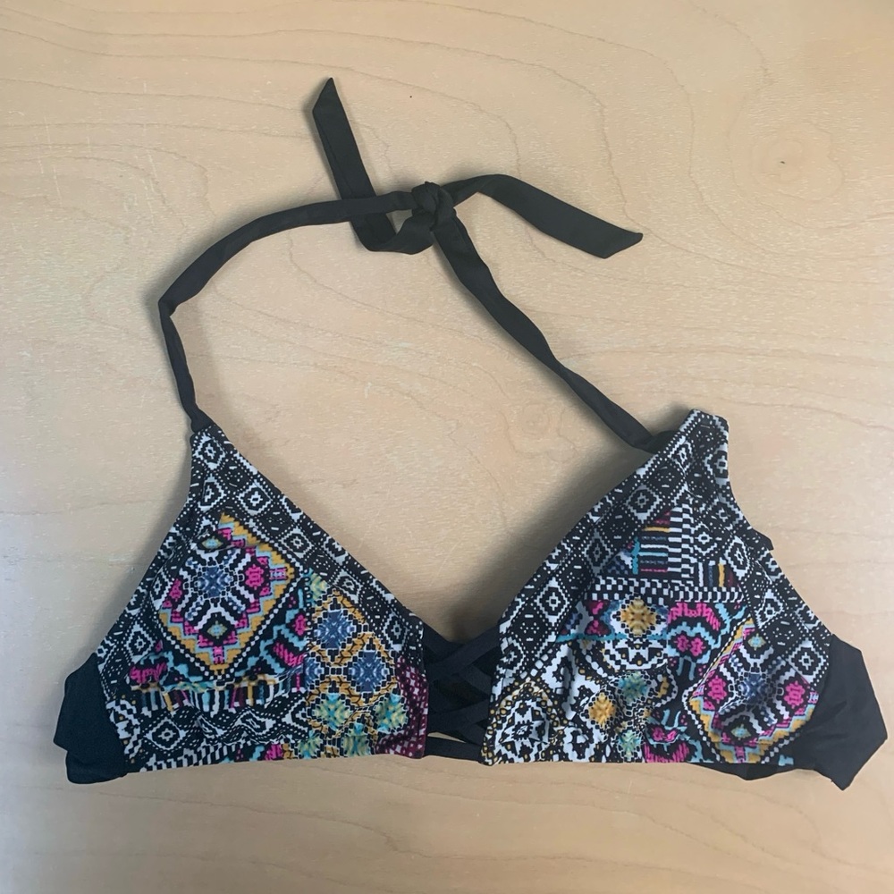 Multicolor Bikini Top